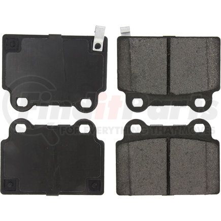 300.13680 by CENTRIC - Centric Premium Semi-Metallic Brake Pads with Shims and Hardware