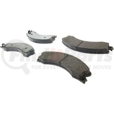 300.14110 by CENTRIC - Centric Premium Semi-Metallic Brake Pads with Shims and Hardware