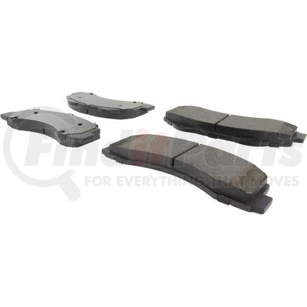 300.14140 by CENTRIC - Premium Semi-Metallic Brake Pads with Shims and Hardware