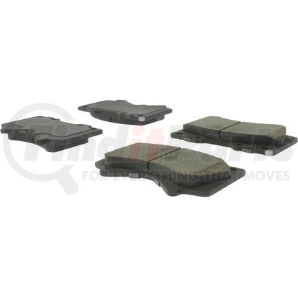 300.13030 by CENTRIC - Premium Semi-Metallic Brake Pads with Shims and Hardware