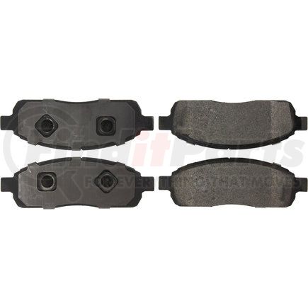 300.13920 by CENTRIC - Centric Premium Semi-Metallic Brake Pads with Shims and Hardware