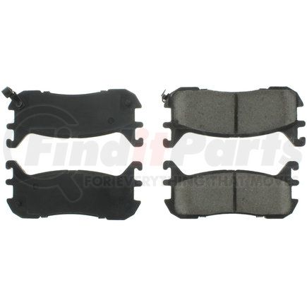 301.06360 by CENTRIC - Centric Premium Ceramic Brake Pads with Shims and Hardware