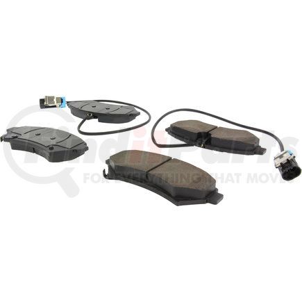 301.07530 by CENTRIC - Premium Ceramic Brake Pads with Shims and Hardware