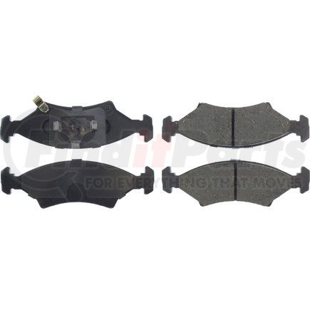 301.07660 by CENTRIC - Premium Ceramic Brake Pads with Shims and Hardware