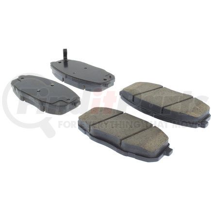 Centric 301.13972 Disc Brake Pad Set Centric Premium Ceramic Brake Pads with Shims and Hardware