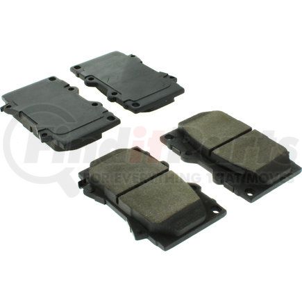 306.07720 by CENTRIC - Centric Fleet Performance Brake Pads with Hardware