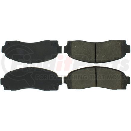 306.08330 by CENTRIC - Centric Fleet Performance Brake Pads with Hardware