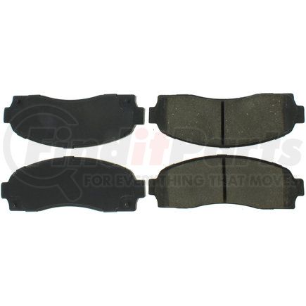 306.08330 by CENTRIC - Fleet Performance Brake Pads with Hardware