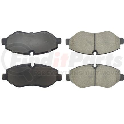 306.13160 by CENTRIC - Centric Fleet Performance Brake Pads with Hardware