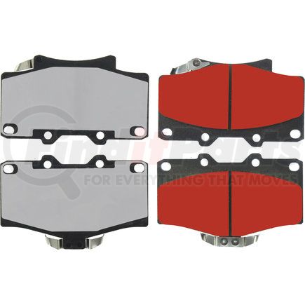 500.06110 by CENTRIC - PQ PRO Disc Brake Pads with Hardware