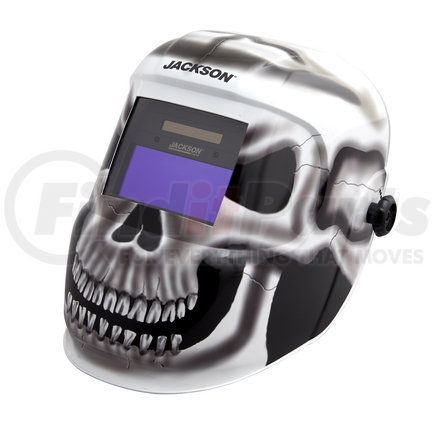 47102 by JACKSON SAFETY - Gray Matter Graphic Premium ADF Welding Helmet