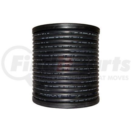 11002 by HALDEX - Midland Air Brake Hose - Black, Rubber, 1/2 in. Hose I.D., 7/8 in. Hose O.D., 50 ft.