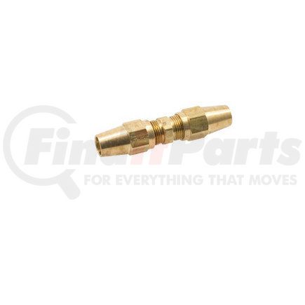 11051 by HALDEX - Air Brake Air Line Connector Fitting - Union Air Line Fitting for Copper Tubing, Tube Size 3/8 in. O.D.