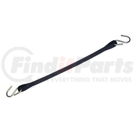 30107 by HALDEX - Tarp Strap - 15" Length with Crimped "S" Hooks, Durable and Reliable for Heavy-Duty Use