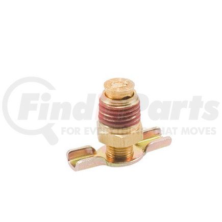 12112 by HALDEX - Air Brake Reservoir Drain Petcock - Screw Type, 1/4" NPT