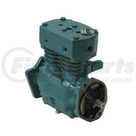 107296X by HALDEX - LikeNu Tu-Flo® TF501 Air Brake Compressor - Remanufactured, Flange Mount, Engine Driven, Air/Water Cooling