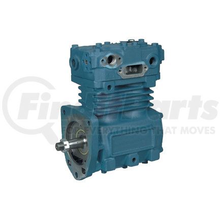 107509X by HALDEX - Air Brake Compressor - Reman, Flange Mount, Engine Driven, Air/Water Cooling Tapered Shaft