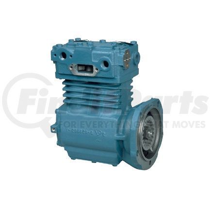 107513X by HALDEX - LikeNu Tu-Flo® TF550 Air Brake Compressor - Remanufactured, Flange Mount, Engine Driven, Air/Water Cooling