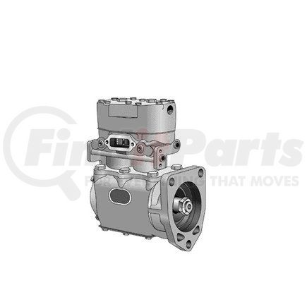 227326X by HALDEX - LikeNu Tu-Flo® TF500 Air Brake Compressor - Remanufactured, Flange Mount, Engine Driven, Water Cooling