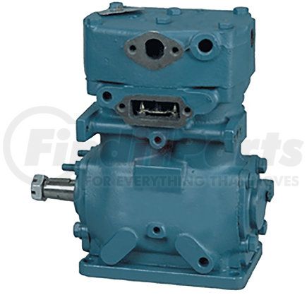 286592X by HALDEX - LikeNu Tu-Flo® TF501 Air Brake Compressor - Remanufactured, Base Mount, Pulley Driven