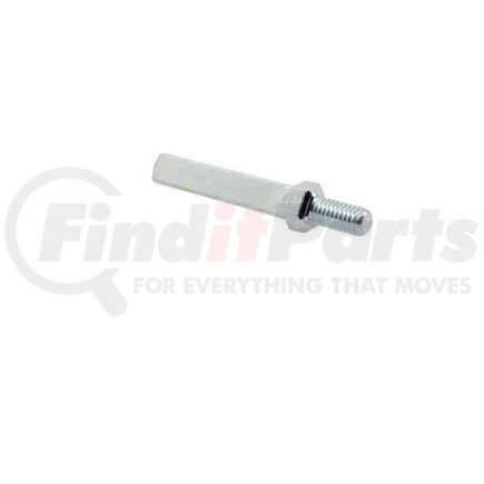 44310318 by HALDEX - Stud - 3" Length Under Hex to End of Stud, Rectangle Base, Extended Threads, 7/16"-14 Thread