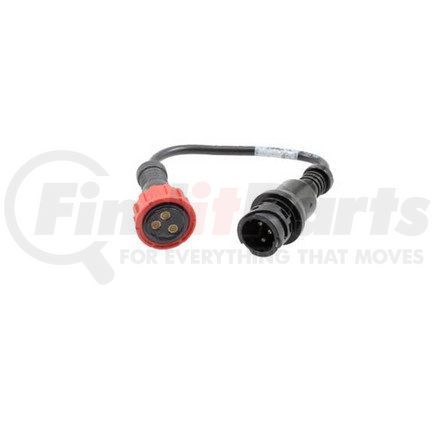 AL919347 by HALDEX - ABS Adapter Cable - DIN ECU to pre-DIN Solenoid, 6 in., OEM 364544001