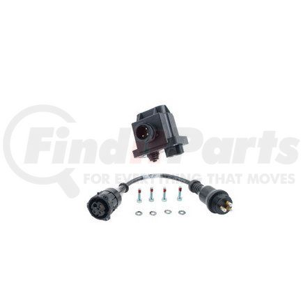 AQ40525 by HALDEX - Trailer ABS Solenoid Kit - 12V, 24MM, Electrical Connector
