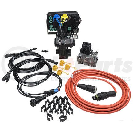 AQ965004 by HALDEX - Trailer ABS Valve and Electronic Control Unit Assembly - 4S/2M FFABS Kit Tandem Trailer