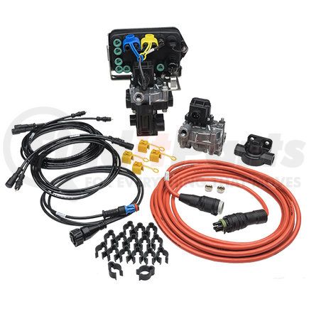 AQ965005 by HALDEX - Trailer ABS Valve and Electronic Control Unit Assembly - 4S/2M FFABS Kit Tri-Axle Trailer
