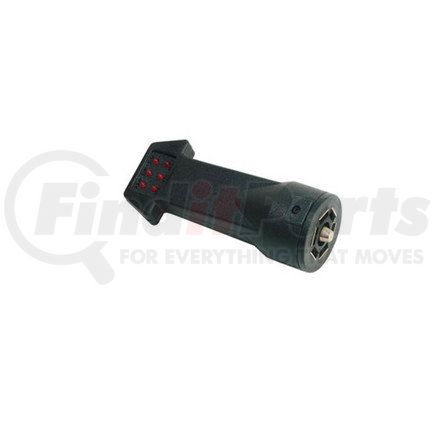 BE630170 by HALDEX - Trailer Wiring Plug - 7-Way Blade Socket Type for Efficient Trailer Electrical Connections