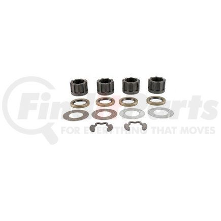 CQ66918 by HALDEX - S-Camshaft Bushing Kit - For 15" x 4" Eaton Single Anchor Pin Front Brakes