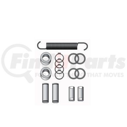 CQ67314 by HALDEX - Drum Brake Hardware Kit - For use on 15 in. Wagner Drive Axle Brake