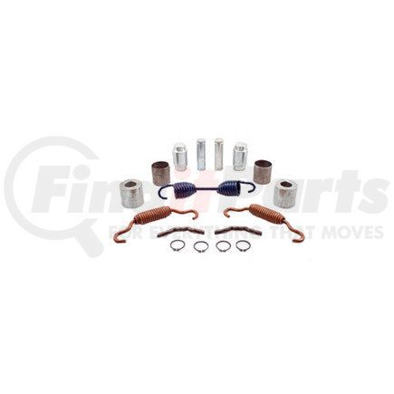 CQ67395 by HALDEX - Drum Brake Hardware Kit - For use on 12.25 in. Meritor "Q" Brakes