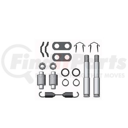 CQ67506 by HALDEX - Drum Brake Hardware Kit - For use Dana Spicer 12-1/4" Brakes