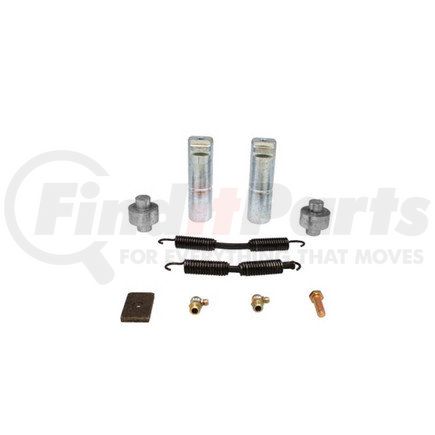 CQ69011 by HALDEX - Drum Brake Hardware Kit - For use on 14.5 in. Meritor W Series Steer Axle Brakes (4" - 6" Full Kit)