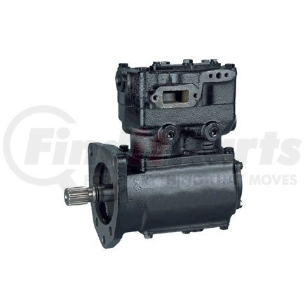 EL13081X by HALDEX - LikeNu EL1300 Air Brake Compressor - Remanufactured, Flange Mount, Gear Driven