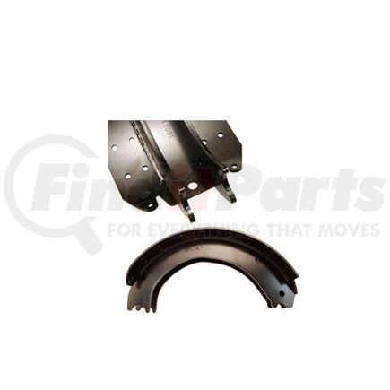 GC4709ESR by HALDEX - Drum Brake Shoe and Lining Assembly - Rear, without Hardware, for use with Eaton "ES"