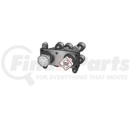 KN20603 by HALDEX - Manifold Dash Valve - Horizontal Mounting, Air Supply and Parking Brake, 1/4 in. Ports, OEM N4400EC - N4400G