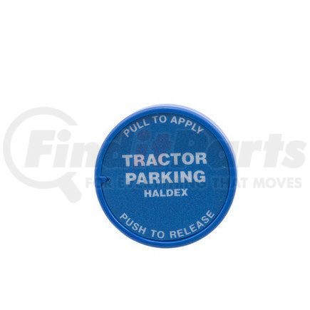 KN20902 by HALDEX - Dash Knob - For Pin Type Push-Pull Valves, Blue, 3/8" Mounting Shaft