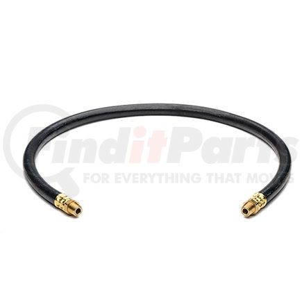 M5LS6616 by HALDEX - Midland Air Line Assembly - Tractor-Trailer Connection, 3/8 in. Hose I.D., 16 in. Length, Live Swivel Ends