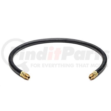 M5LS6624 by HALDEX - Midland Air Line Assembly - Tractor-Trailer Connection, 3/8 in. Hose I.D., 24 in. Length, Live Swivel Ends