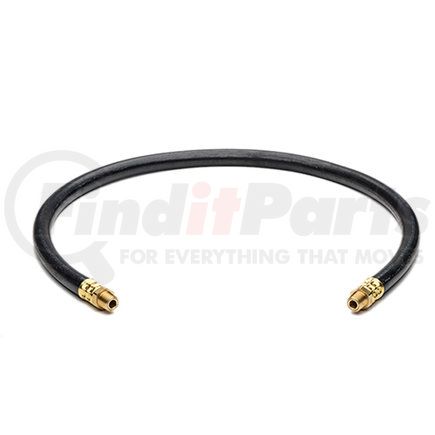 M5LS8624 by HALDEX - Midland Air Line Assembly - Tractor-Trailer Connection, 1/2 in. Hose I.D., 24 in. Length, Live Swivel Ends