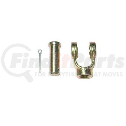 M5040392 by HALDEX - Brake Chamber / Cylinder Assembly Clevis - 3/4 in. Thread, 3/4" Pin Diameter