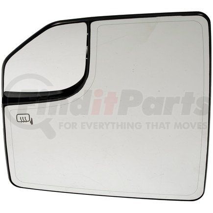 57090 by DORMAN - Plastic Backed Mirror Glass