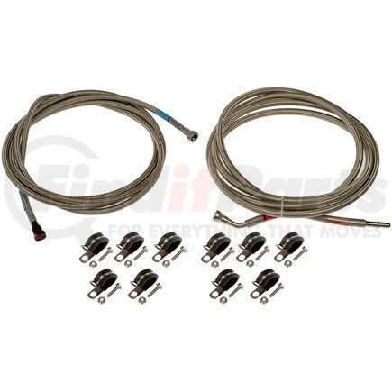 819-811 by DORMAN - Flexible Stainless Steel Braided Fuel Line