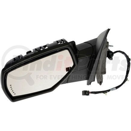 959-218 by DORMAN - Mirror Assembly - Passenger Side, Power, Signal Light, Foldable, Paint To Match