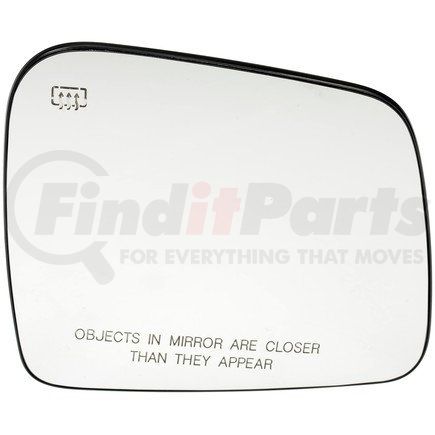 57095 by DORMAN - Plastic Backed Mirror Glass