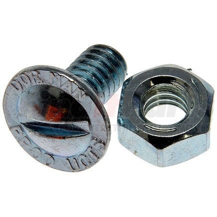 395-006 by DORMAN - License Plate Fasteners- 1/4-20 x 1/2 In.