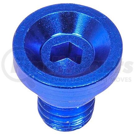 712-X95D by DORMAN - Wheel Nut Cap, Blue Aluminum