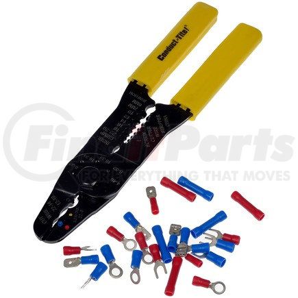 86690 by DORMAN - 25 PC Heavy Duty Crimper/Terminal Kit